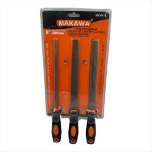 Juego de Limas 8 Pulg. 3 piezas