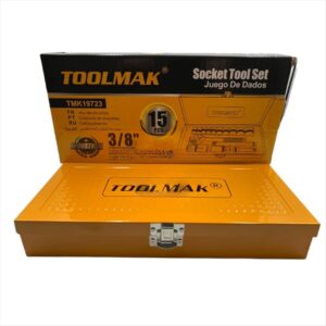 Juego de dados 3/8 Pulg. 15 piezas