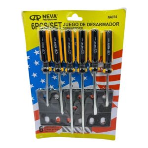 Juego de destornillador 6 piezas