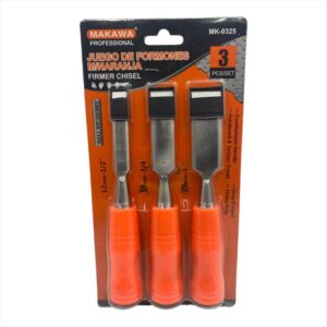 Juego de formones 3 piezas