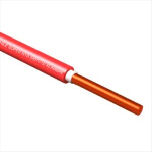 Alambre NYA 1.5 mm² H07V-U x Metro - Rojo