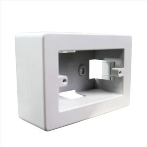 Caja Derivación Alta S/P p/Canaleta 92x131x46mm Kalop Blanco CAJA DERIVACION