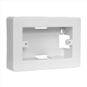 Caja Derivacion S/P Para Canaleta 131x92x34mm KALOP PLACA - Blanco
