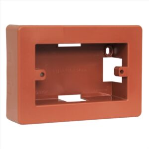 Caja Derivacion S/P Para Canaleta 131x92x34mm KALOP PLACA - Marron
