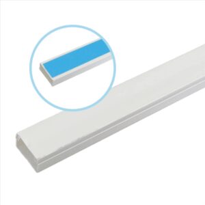 Canaleta PVC 20X10 2MTS C/Adhesivo CANALETA