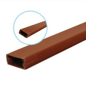 Canaleta PVC 20X10 2MTS Color MADERA KALOP