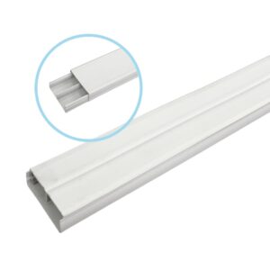 Canaleta PVC 40x16 2mts BLANCA Con Tabique KALOP