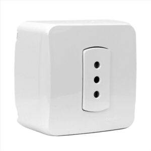 Casquete Tomacorriente Simple10A 250V Miluz Blanco Schneider CASQUETE ARMADO