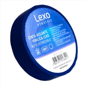 Cinta Aisladora Auto Extinguible 19mm X 20 Mts CINTA - Azul