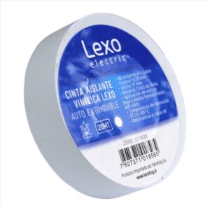 Cinta Aisladora Auto Extinguible 19mm X 20 Mts CINTA - Blanco