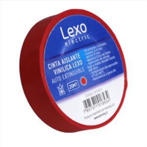 Cinta Aisladora Auto Extinguible 19mm X 20 Mts CINTA - Rojo