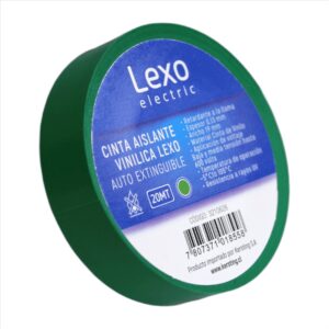 Cinta Aisladora Auto Extinguible 19mm X 20 Mts CINTA - Verde