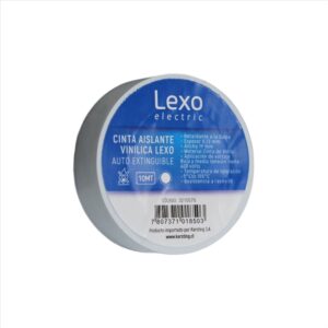 Cinta Aisladora AutoExtinguible 19mm x 10 Mts CINTA - Blanco