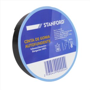 Cinta Goma Autofundente 0.8MM X 19MM X 5mts Stanford CINTA GOMA