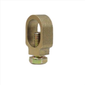 Conector Barra Toma Tierra 3/4 Bronce CONECTOR TOMA