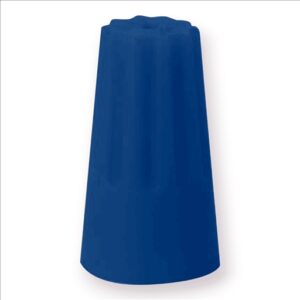 Conector Plastico Conico Para Cable Nro 22 Azul 100un