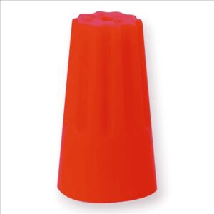 Conector Plastico Conico Para Cable Nro 66 Rojo 100un
