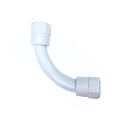 Curva Libre de Halogeno para Conduit 25mm 90° Gris IP67