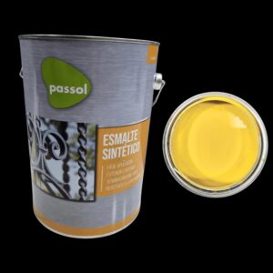 ESMALTE SINTETICO AMARILLO GALON PASSOL