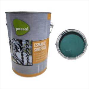 ESMALTE SINTETICO VERDE GALON PASSOL