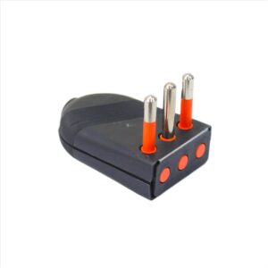 Enchufe Macho Convertible Super 2 P+T 10a 220v Kalop ENCHUFE - Negro