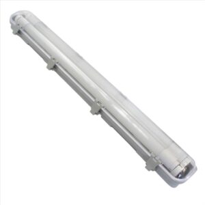 Equipo Estanco Led 2x9w 60cm T8 Con Tubo Incluido 6000k Drl EQUIPO