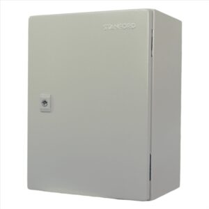 Gabinete Met. 1 Puerta 400x300x200 ip65 c/Chasis Stanford GABINETE MET. 1