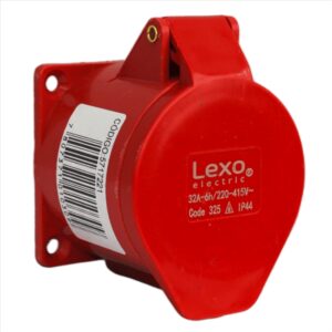 Hembra embutida IP44 32A 3p+t +n 380v ENCHUFE