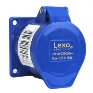 Hembra embutida IP44 32a 2p+t 220v ENCHUFE