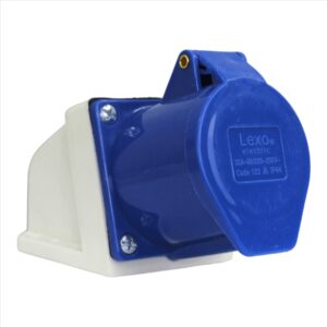 Hembra sobrepuesta IP44 32a 2p+t 220 v