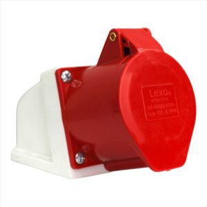 Hembra sobrepuesta IP44 32a 3p+t+n 380v ENCHUFE