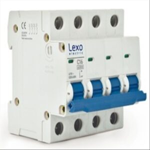 Interruptor Automático termomagnético Tetrapolar - 4x10 Amp