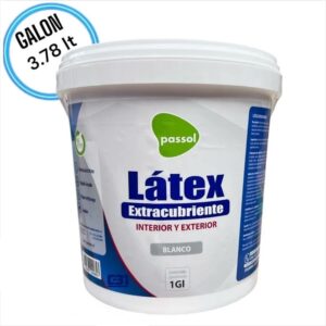 Latex Extracubriente blanco Galon passol