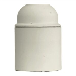 Portalampara Resina E-27 Blanco Schneider