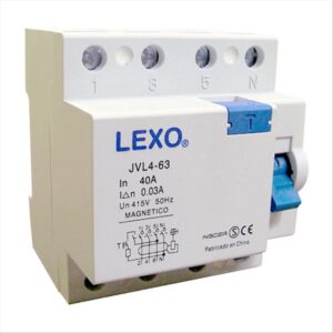 Protector Diferencial Trifásico - 4X25 Amp