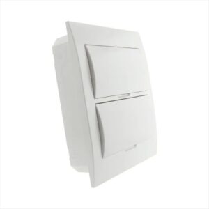 Tablero Embutido 24 Circuitos Tapa Blanca 24ways Ip40