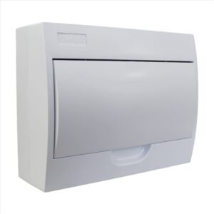 Tablero Pvc Sobrepuesto 12 Circuitos Stanford - Blanco