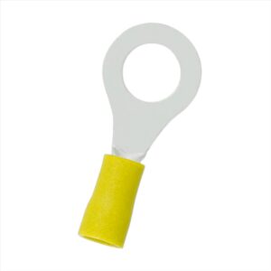 Terminal Argolla Amarillo M6 12-10 Awg 6mm Bolsa 100un