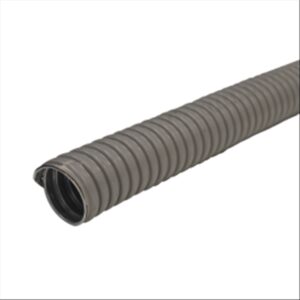 Tubo Extra Flexible Metálico Con Pvc 110mm Gris 3322