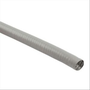 Tubo Flexible Metálico Con PVC 32mm Gris 4322